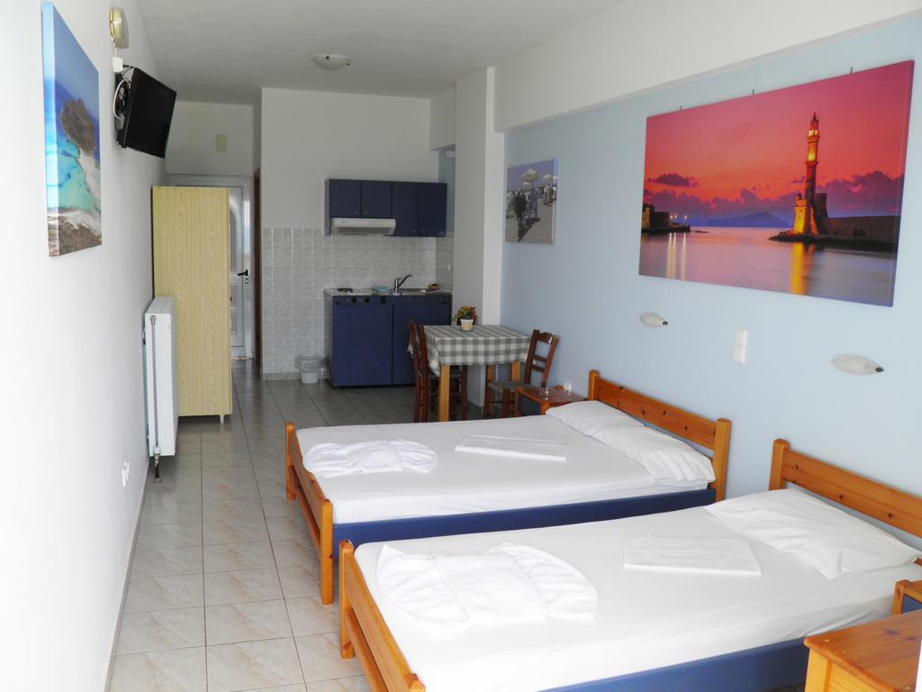 Christi Apartments Kalyves Buitenkant foto