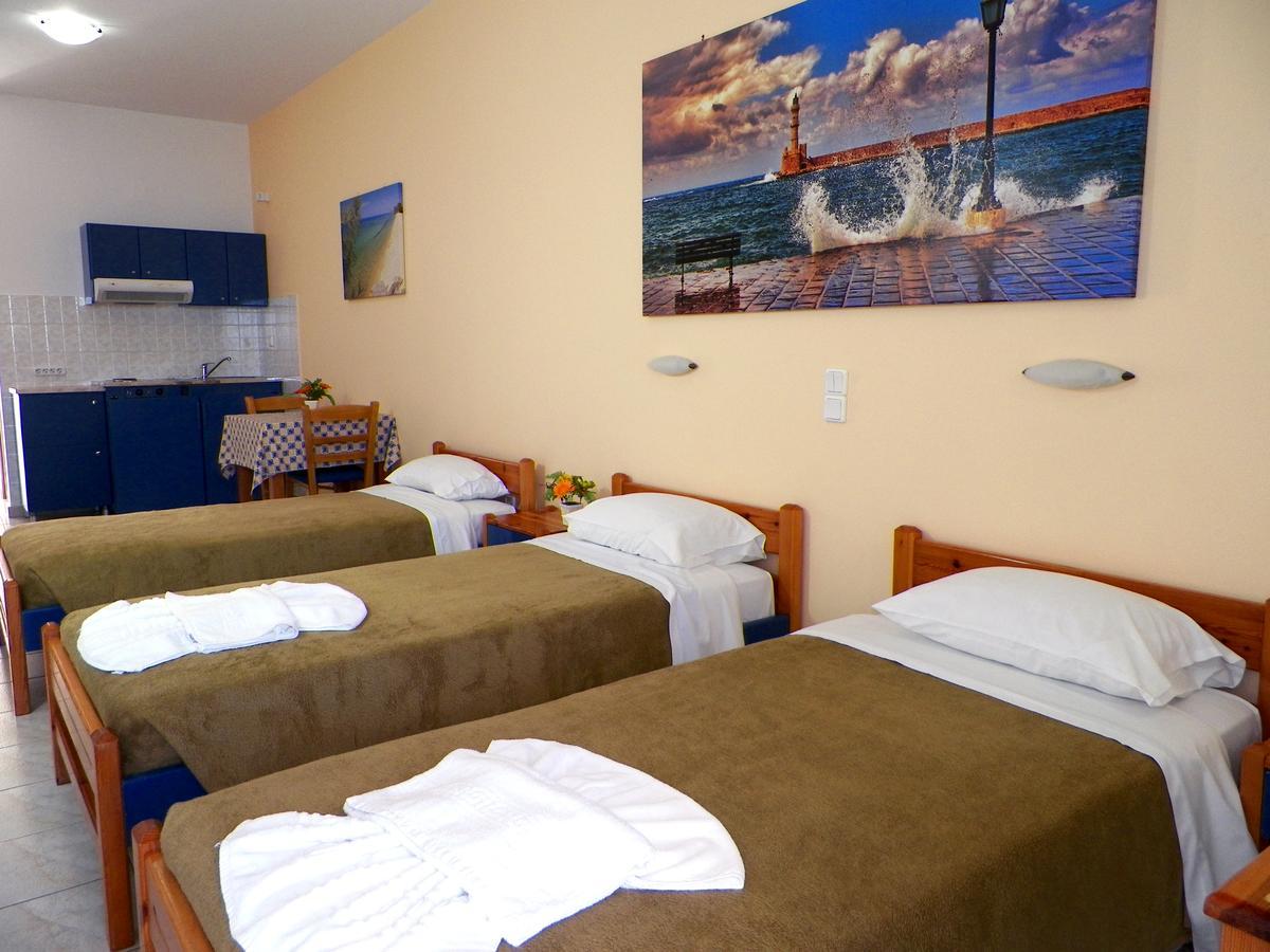 Christi Apartments Kalyves Buitenkant foto